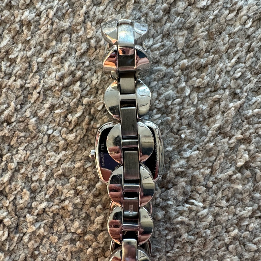 Fossil White Face Silver Bracelet Watch - Picture 2 of 4